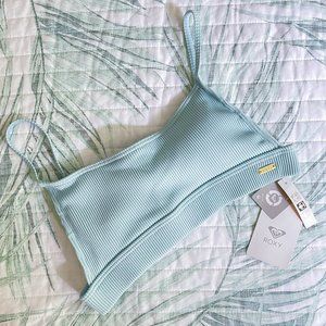 ROXY Eco Ribbed Swim Top - Small